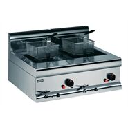 Lincat Silverlink 600 Propane Gas Counter Top Twin Fryer DF7/P